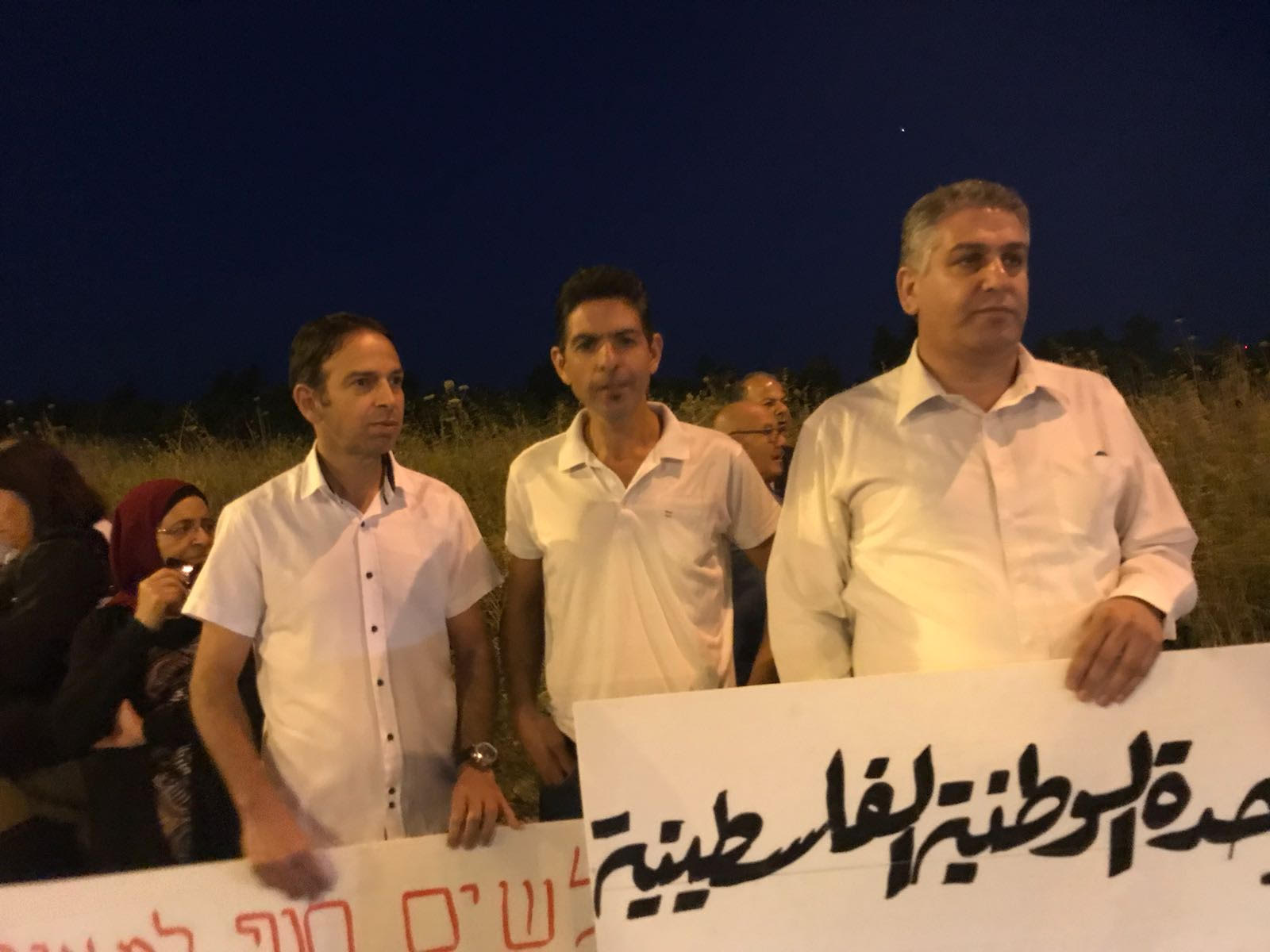 الطيبة تخرج في وقفة غضب نصرة لاهلنا في غزة